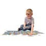 Puzzle Jumbo cu piese interschimbabile Creeaza-ti propriul castel